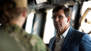 US Defense Secretary Mark Esper on how the Navy can get to 355 ships