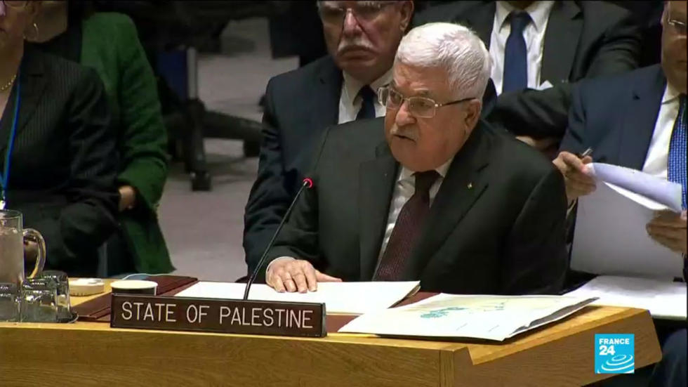 You are currently viewing Palestinian leader addresses UN to drum up opposition to Trump Mideast plan