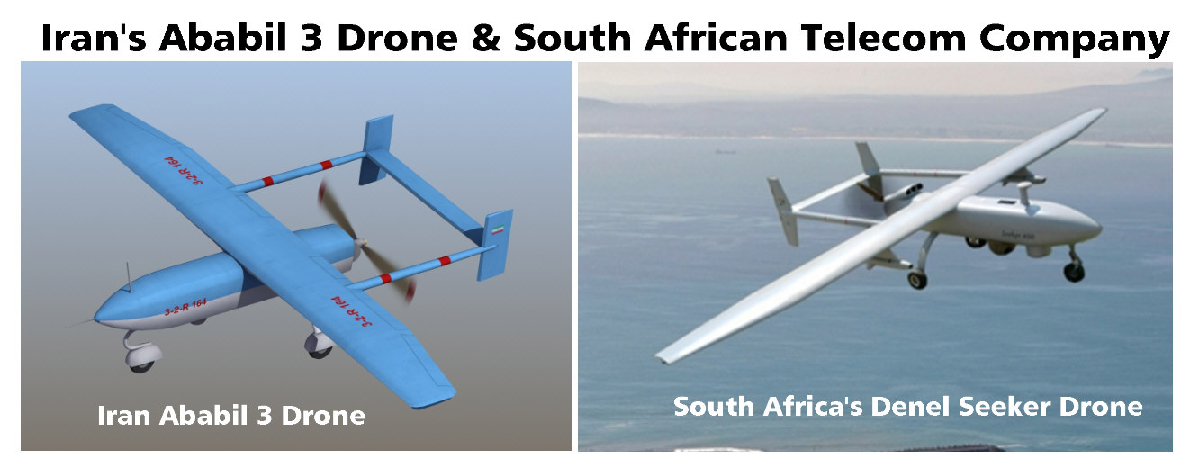 You are currently viewing Iran’s Ababil 3 Drone & South African Telecom Company