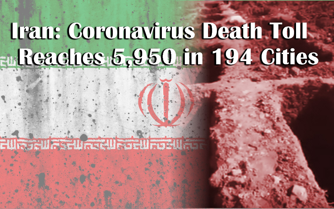 Read more about the article Iran: Coronavirus Death Toll Reaches 5,950 in 194 Cities