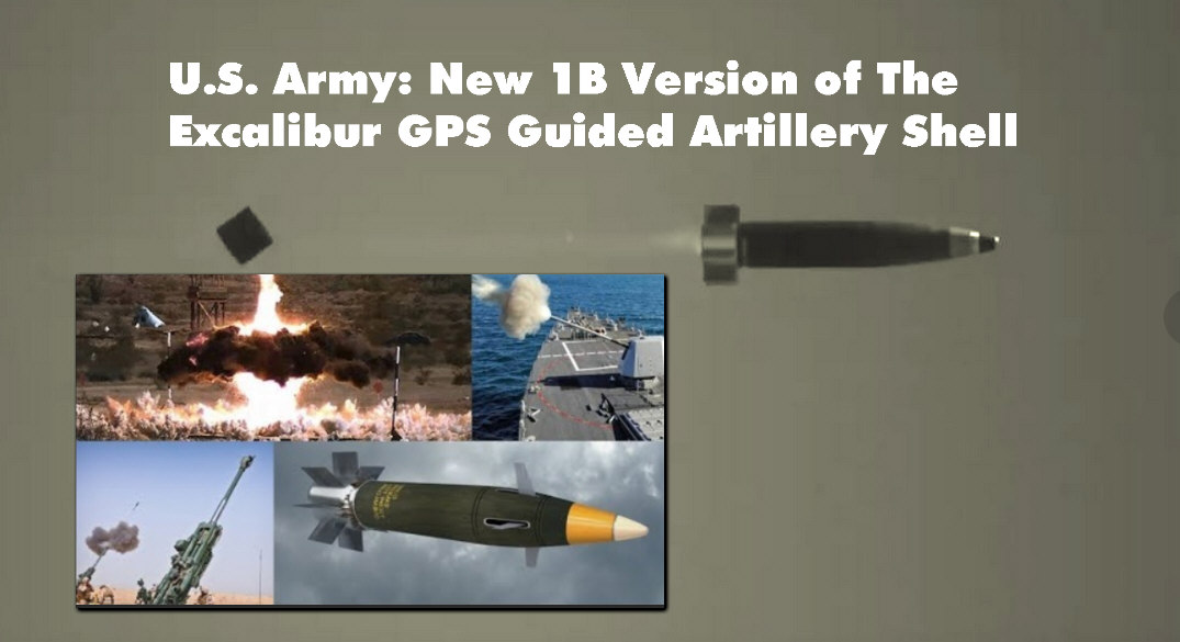 You are currently viewing U.S. Army: New 1B Version of The Excalibur GPS Guided Artillery Shell