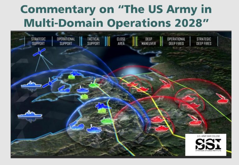 Commentary On “the Us Army In Multi Domain Operations 2028” Association Of Geo Strategic Analysis 9319
