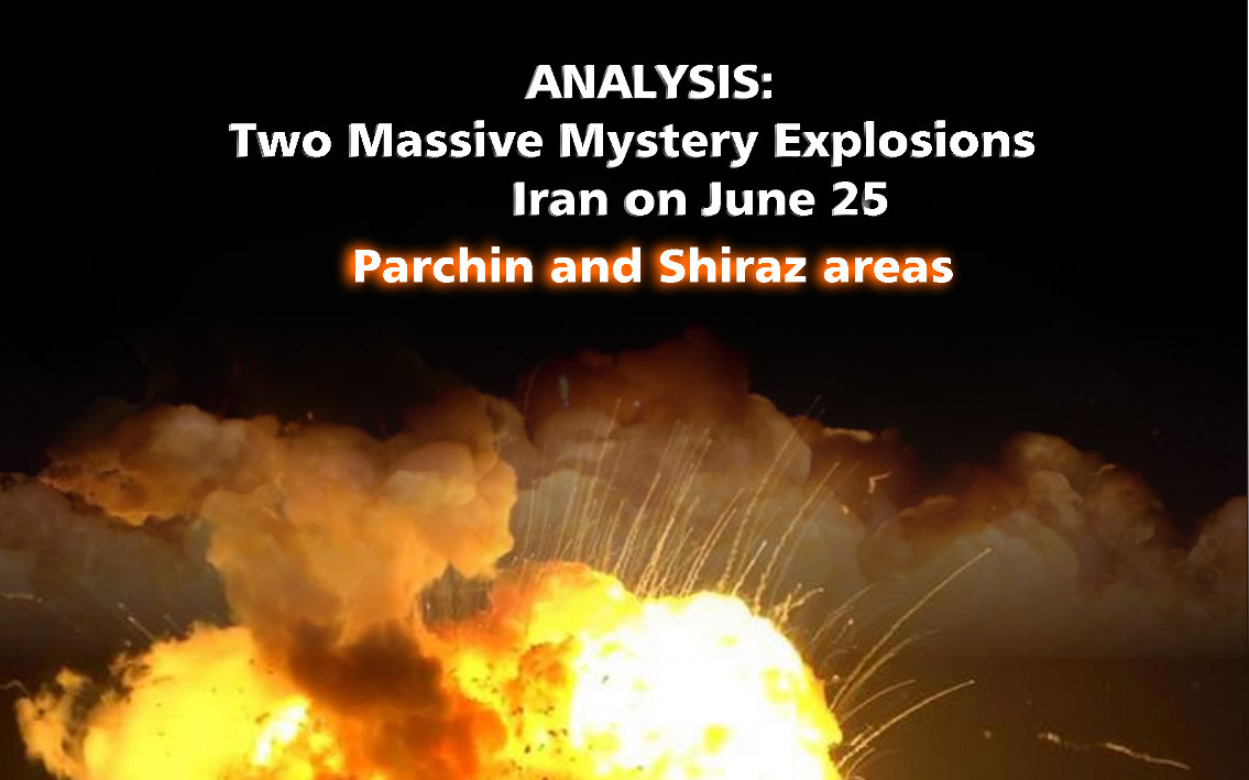 Read more about the article ANALYSIS: Two Massive Mystery Explosions Iran on June 26