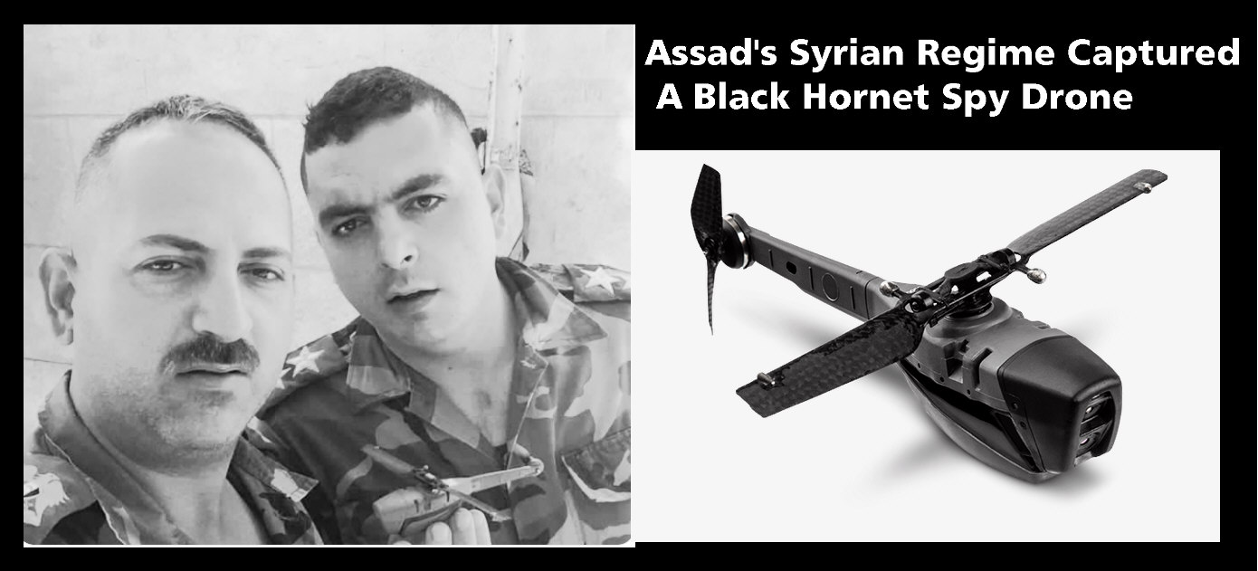 Read more about the article Assad’s Syrian Regime Captured A Black Hornet Spy Drone