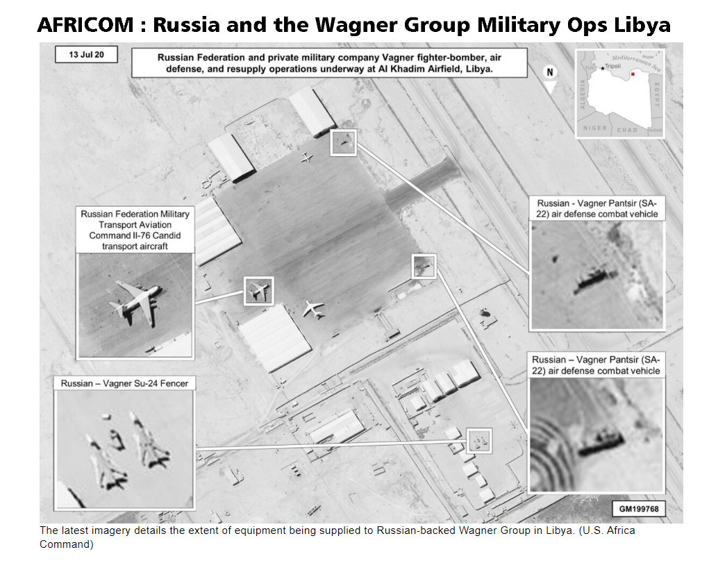 You are currently viewing AFRICOM : Russia and the Wagner Group Military Ops Libya