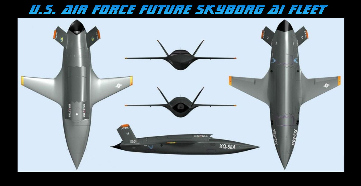 You are currently viewing U.S. Air Force Future Skyborg AI Fleet