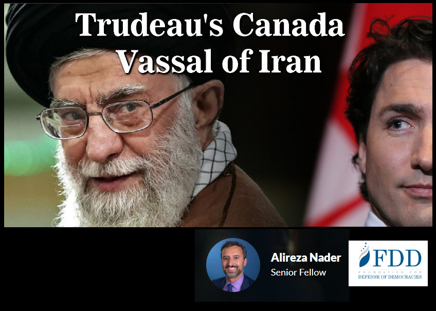 Read more about the article Trudeau’s Canada, Vassal of Iran