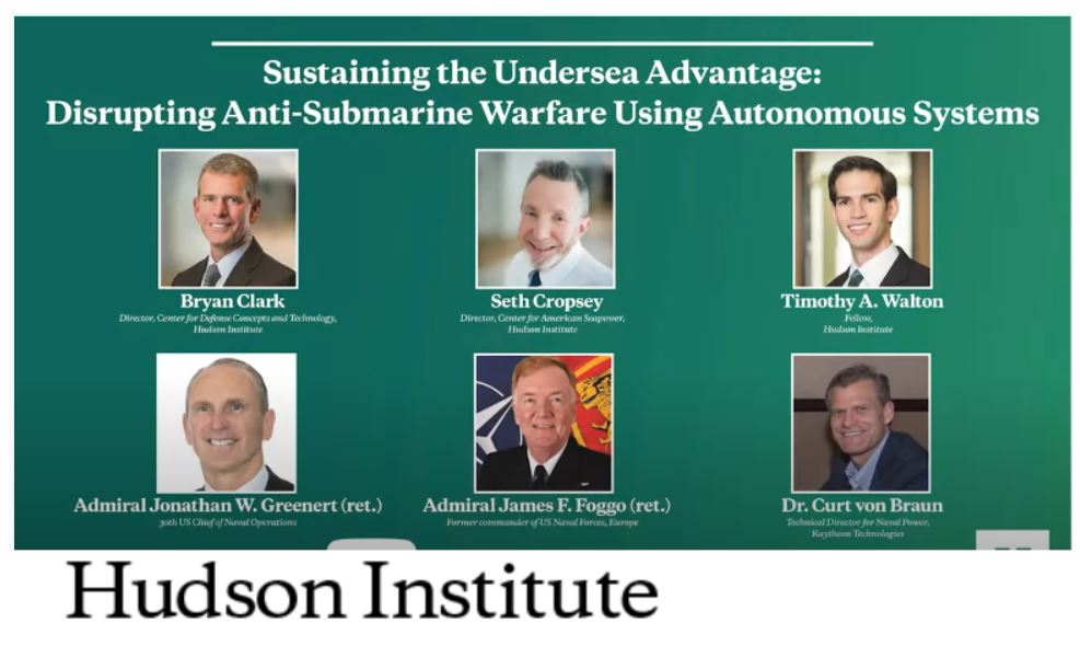 You are currently viewing Disrupting Anti-Submarine Warfare Using Autonomous Systems