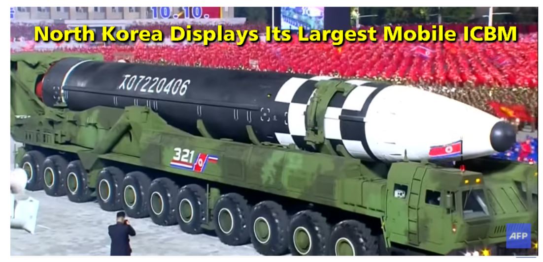 Read more about the article North Korea Displays Its Largest Mobile ICBM