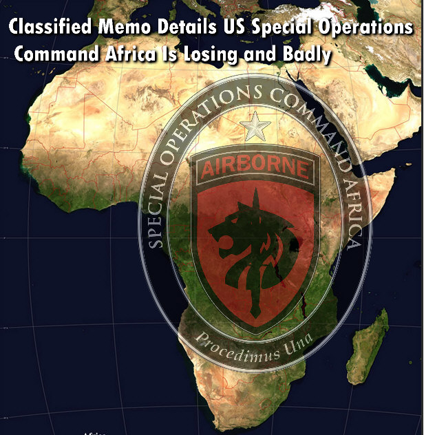 Read more about the article Classified Memo Details US Special Operations Command Africa Losing