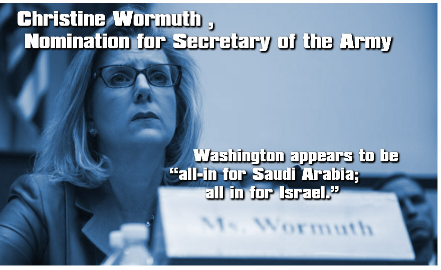 You are currently viewing Christine Wormuth , Nomination for Secretary of the Army