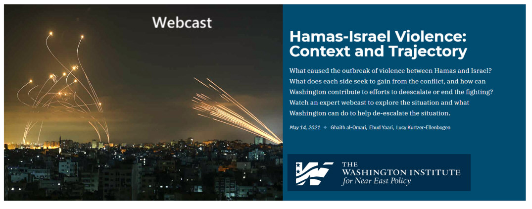 Read more about the article Policy Forum: Israel-Hamas Violence: Context and Trajectory