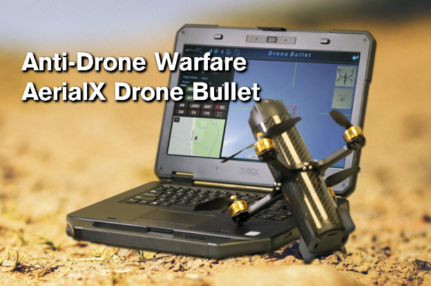 Read more about the article Anti-Drone Warfare AerialX Drone Bullet