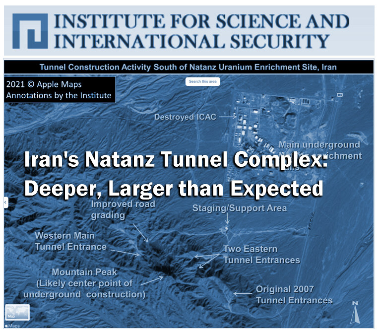 Read more about the article Iran’s Natanz New Underground Facilities