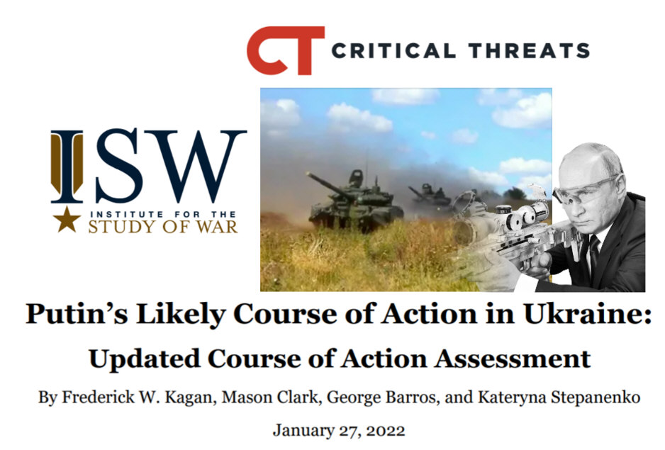 Read more about the article Institute for the Study of War; Ukraine Crisis