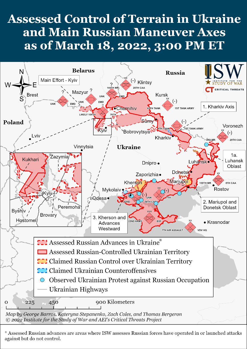 Read more about the article UKRAINE RUSSIAN OFFENSIVE CAMPAIGN ASSESSMENT,