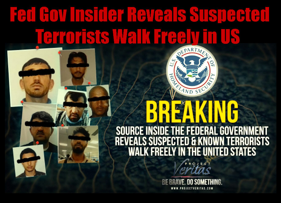 You are currently viewing Fed Gov Insider Reveals Suspected Terrorists Walk Freely in US 