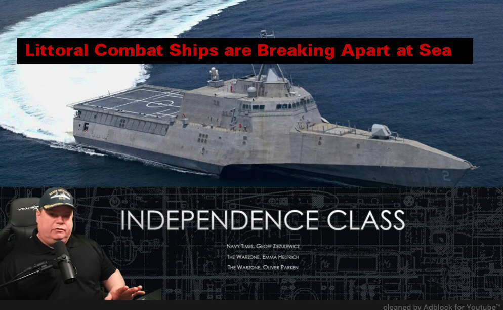 Read more about the article Littoral Combat Ships are Breaking Apart at Sea