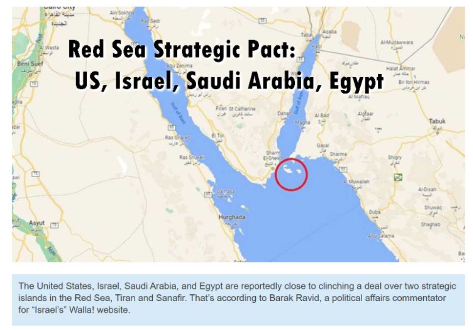 Read more about the article Red Sea Strategic Pact: US, Israel, Saudi Arabia, Egypt