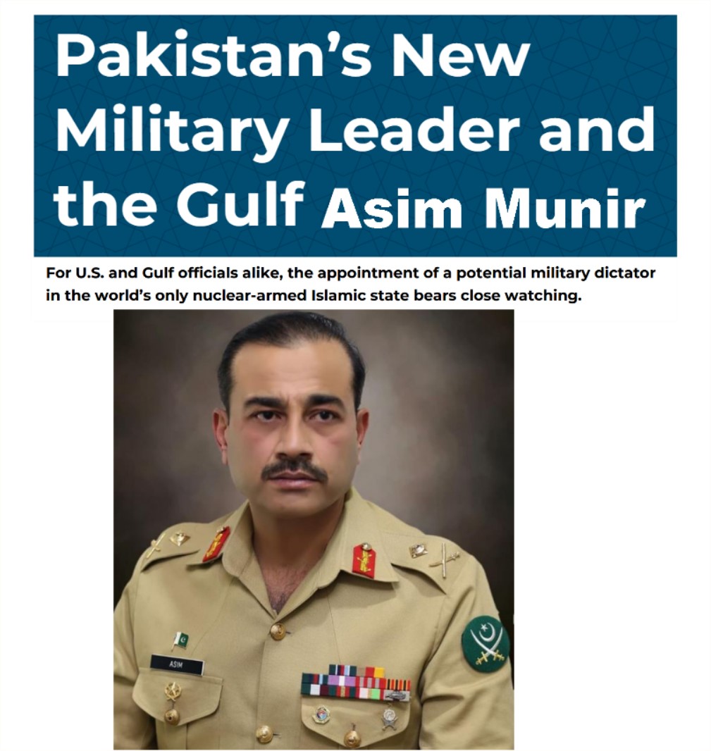 Read more about the article Gen. Asim Munir Pakistan’s new chief of army staff