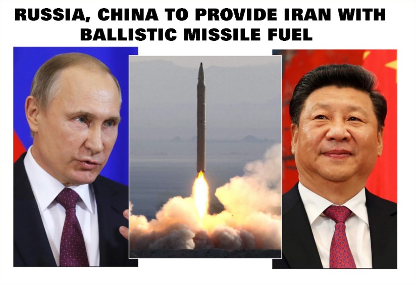 Read more about the article RUSSIA, CHINA TO PROVIDE IRAN WITH MISSILE FUEL