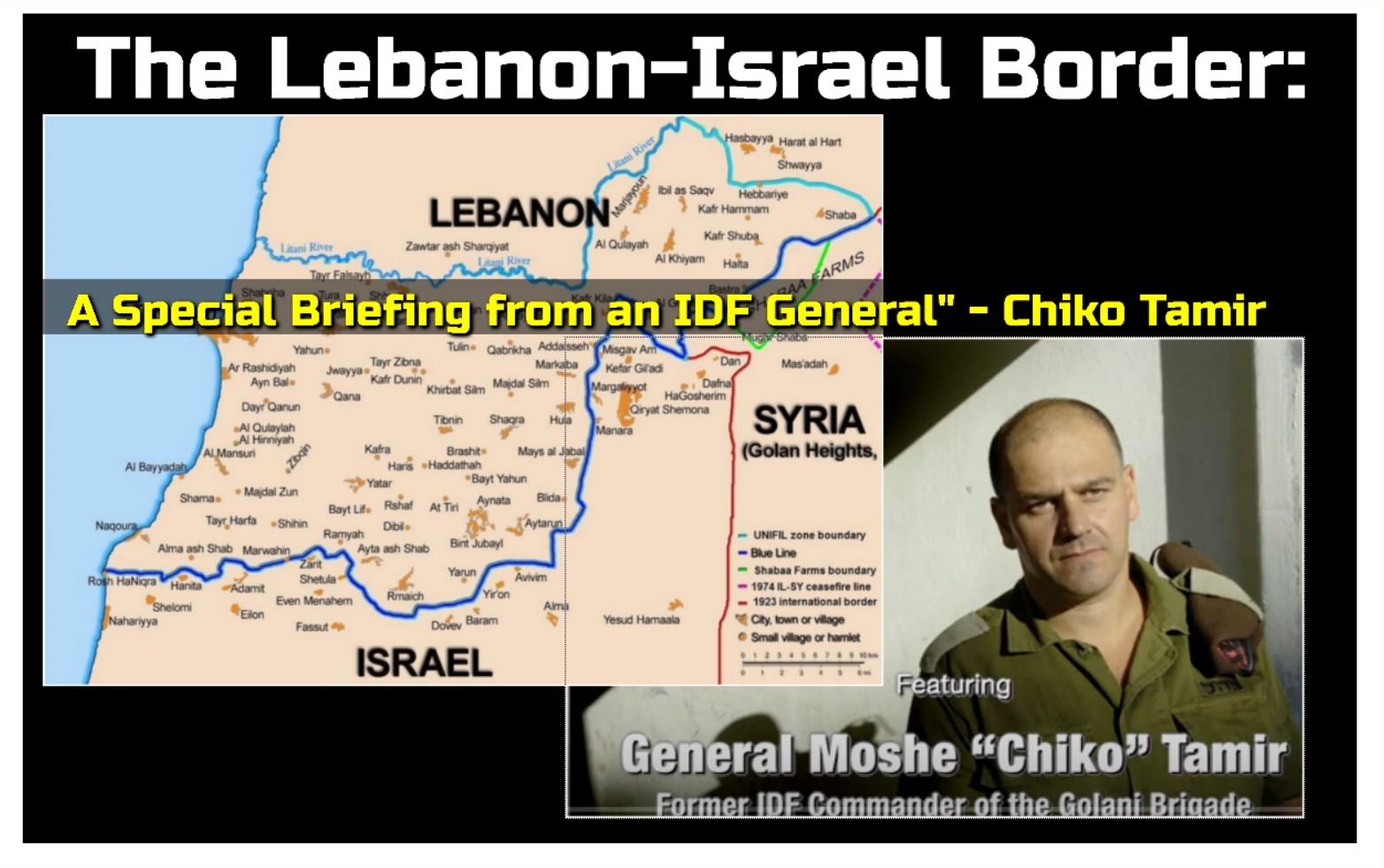 You are currently viewing The Lebanon-Israel Border