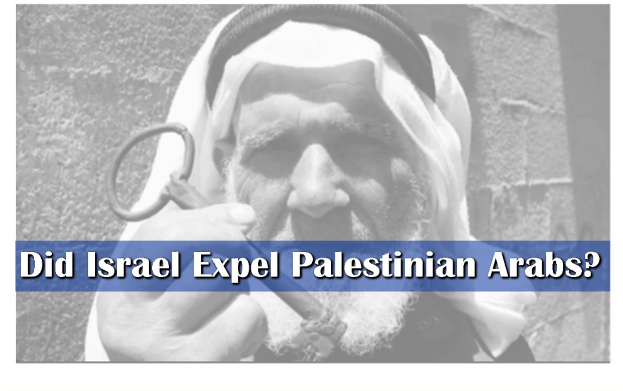 Read more about the article Did Israel Expel Palestinian Arabs?