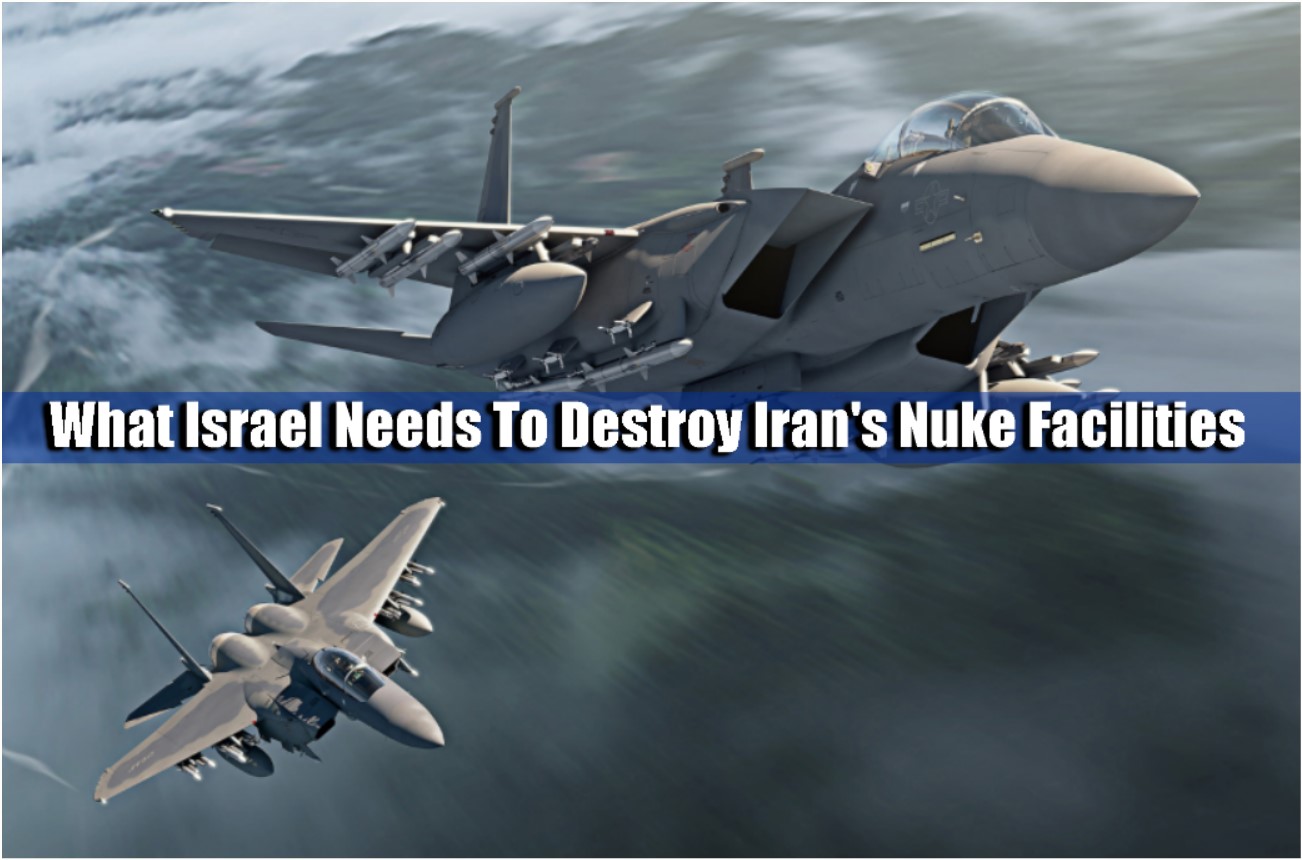 You are currently viewing F-15EX To Destroy Iran’s Nuke Facilities