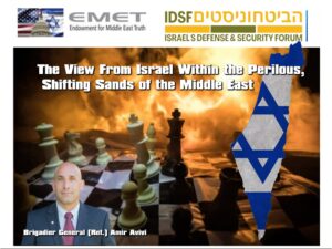 Read more about the article Israel and the Shifting Sands of the Middle East