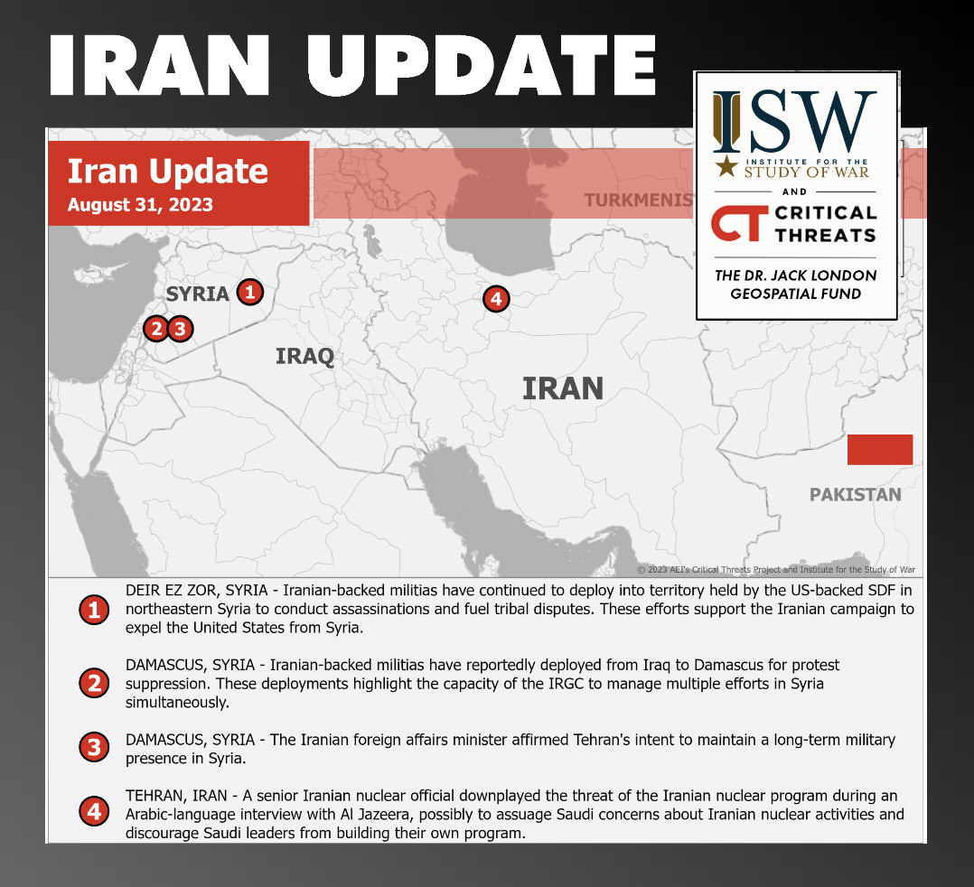 Read more about the article Iran Update