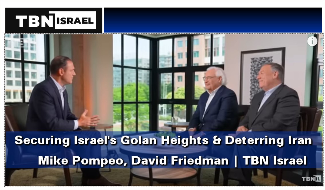 Read more about the article Securing Israel’s Golan Heights & Deterring Iran