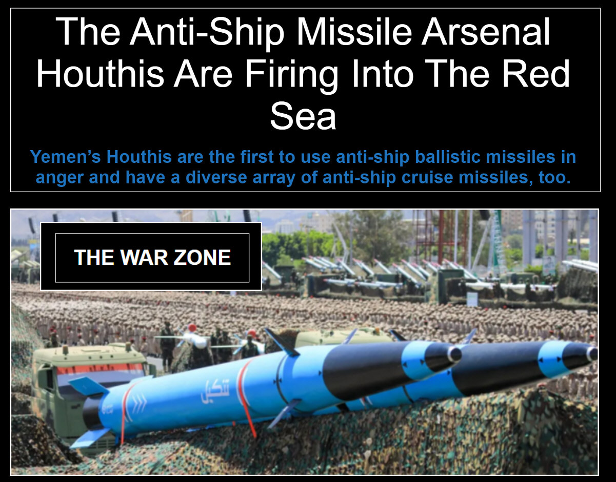 You are currently viewing YEMEN : Houthis Anti-Ship Missile Arsenal