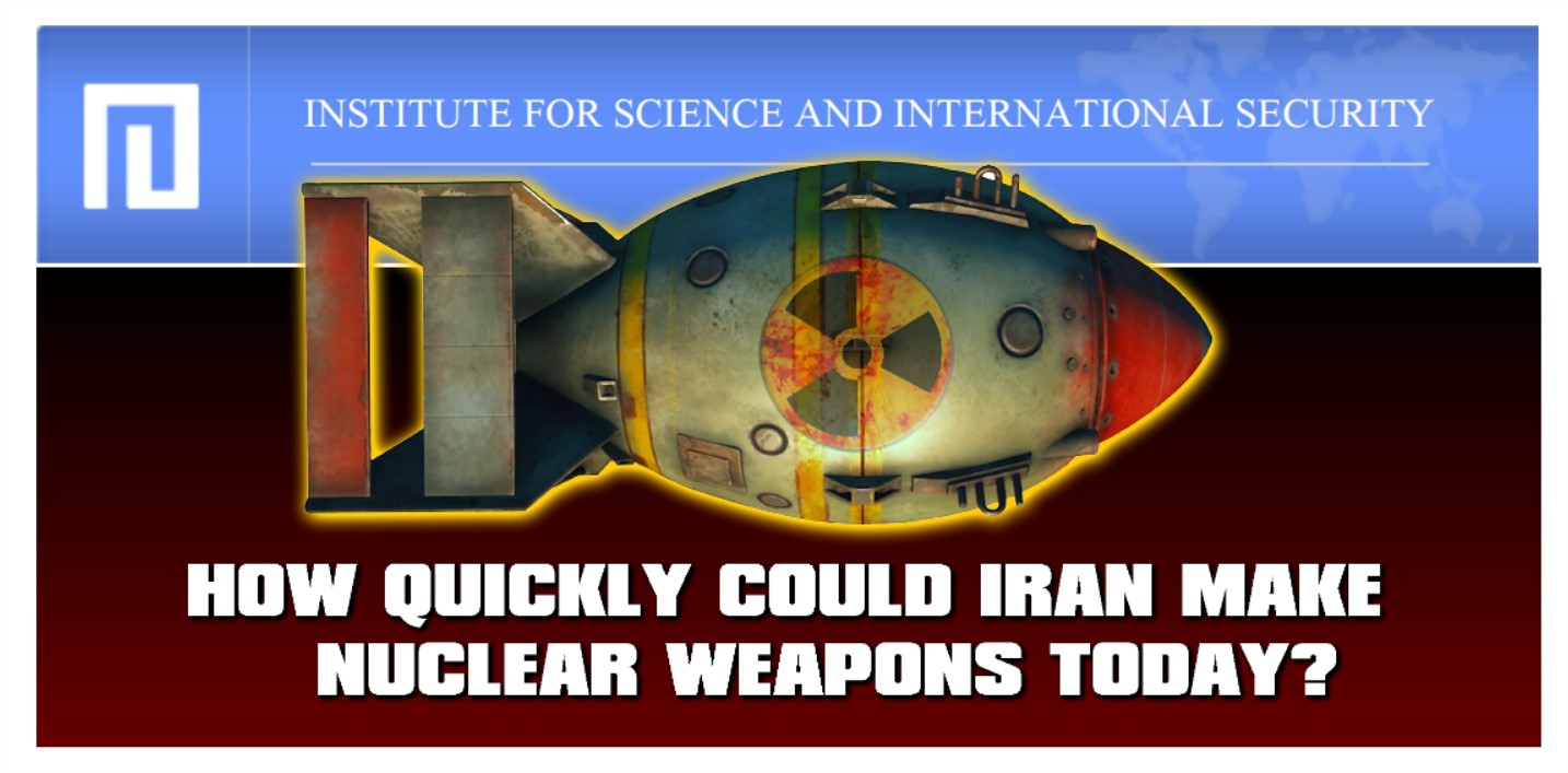 Read more about the article HOW QUICKLY COULD IRAN MAKE NUCLEAR WEAPONS TODAY?